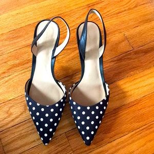 Polka Dot Ann Taylor Heels